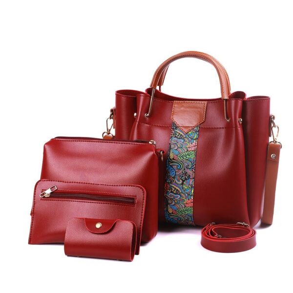 Women's Royal PU Leather Shoulder Bag