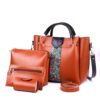 Women's Royal PU Leather Shoulder Bag