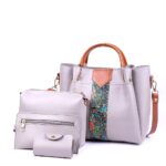 Women's Royal PU Leather Shoulder Bag