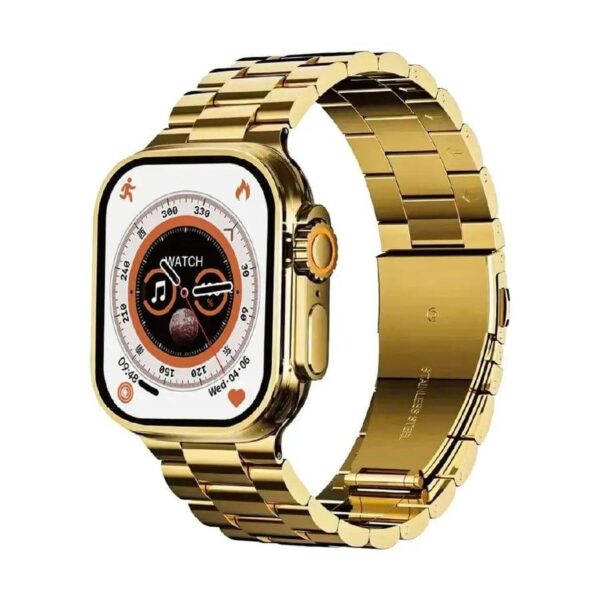 TF9 Ultra Smart Watch - 24K Golden Edition