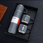 Vacuum Flask Set Steel Water Bottle